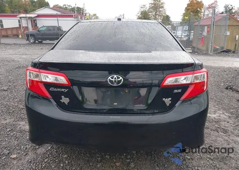 2012 Toyota Camry Se Limited Edition z USA, uszkodzony, nr VIN 4T1BF1FK0CU161124